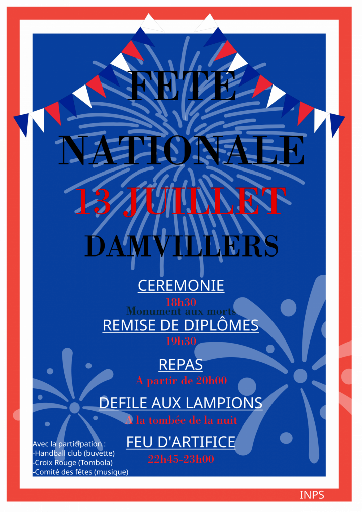 Flyer 14 juillet